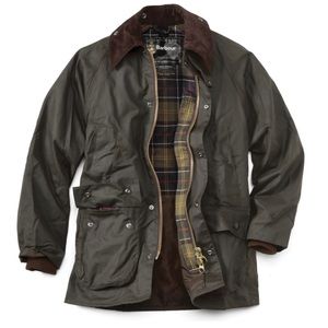 BARBOUR CLASSIC BEDALE MENS SIZE 34 (WOMENS 8-12)